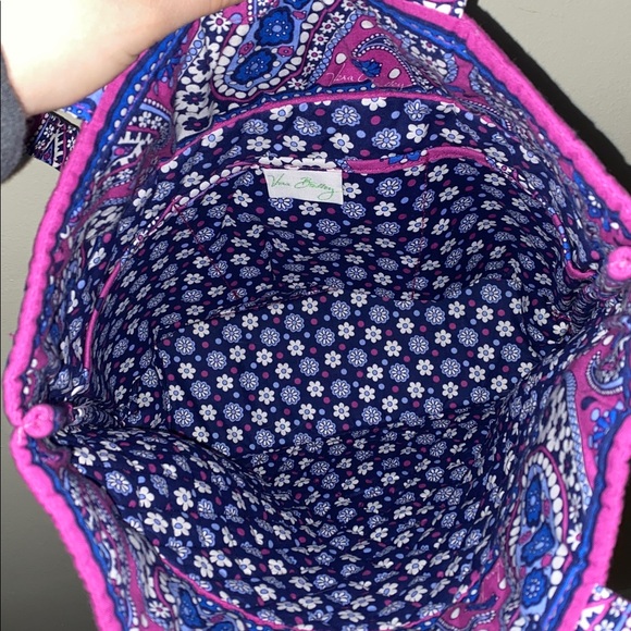 Vera Bradley Purple Tote Bag - Picture 5 of 5